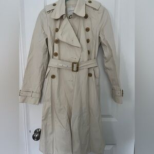 Banana Republic Double breasted beige trench coat XS